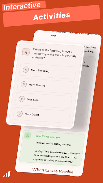 Active Voice Passive Voice screenshot