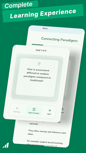 Assessment and Evaluation screenshot