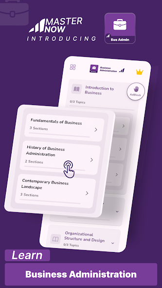 Business Administration screenshot