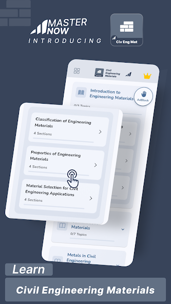 Civil Engineering Materials screenshot