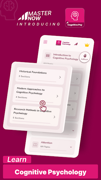 Cognitive Psychology screenshot