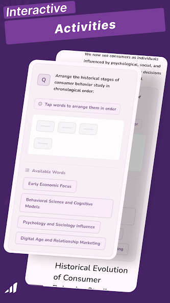 Consumer Behavior screenshot