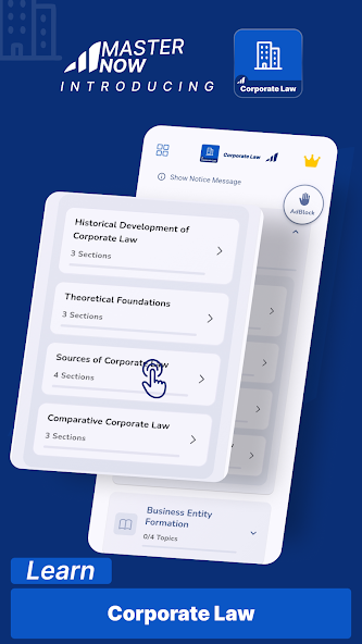 Corporate Law screenshot