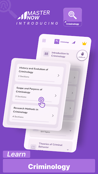 Criminology screenshot