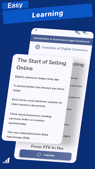 Ecommerce Digital Contract Law screenshot