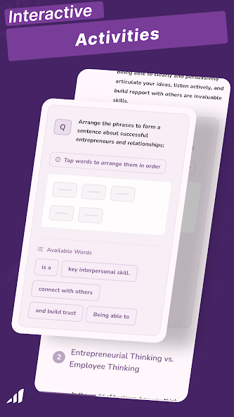 Entrepreneurship screenshot