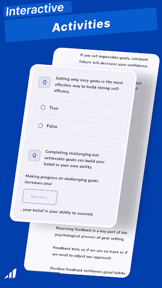 Goal Setting and Achievement screenshot