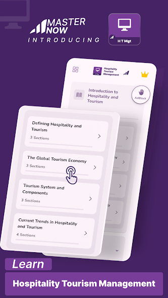 Hospitality Tourism Management screenshot