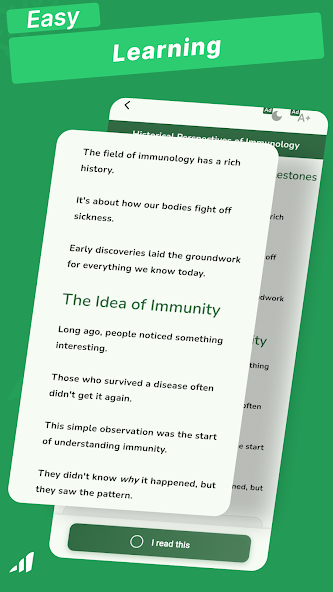 Immunology screenshot