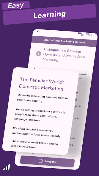 International Marketing screenshot