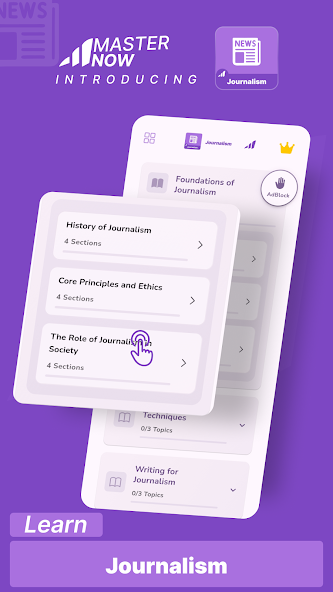 Journalism screenshot