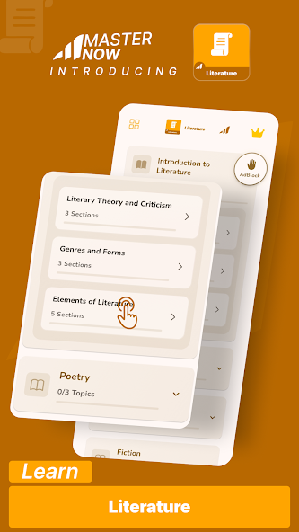 Literature screenshot