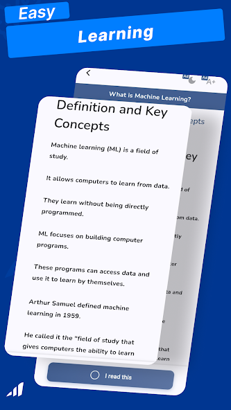 Machine Learning screenshot