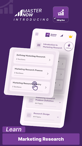 Marketing Research screenshot