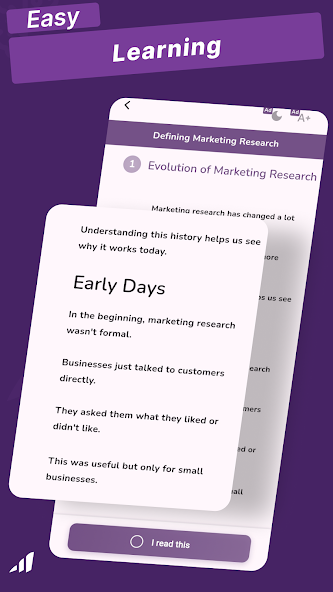 Marketing Research screenshot