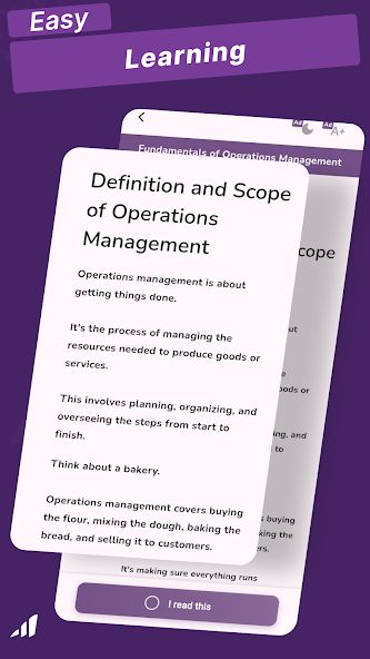 Operations Supply Chain Mgmt screenshot