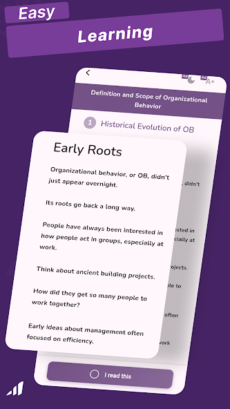 Organizational Behaviour I screenshot