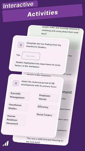 Organizational Behaviour I screenshot