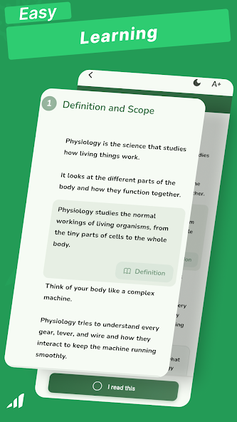 Physiology screenshot