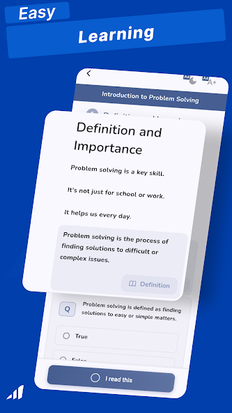 Problem Solving screenshot