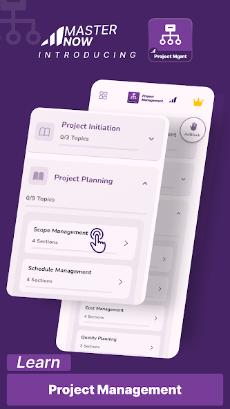 Project Management screenshot