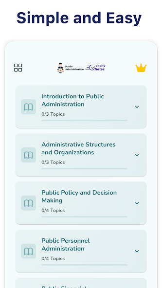 Public Administration screenshot