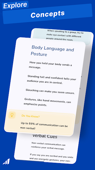 Public Speaking Presentation screenshot