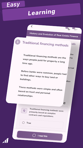 Real Estate Finance screenshot