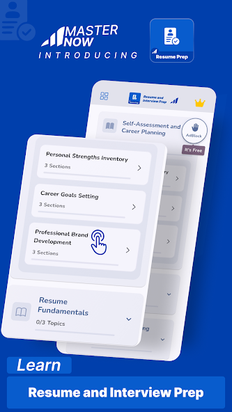 Resume and Interview Prep screenshot