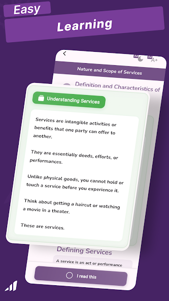 Services Marketing screenshot