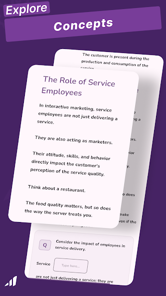 Services Marketing screenshot