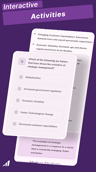 Strategic Management screenshot