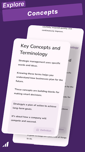 Strategic Management screenshot