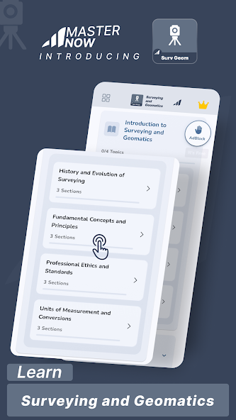 Surveying and Geomatics screenshot