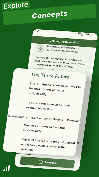 Sustainability Studies screenshot